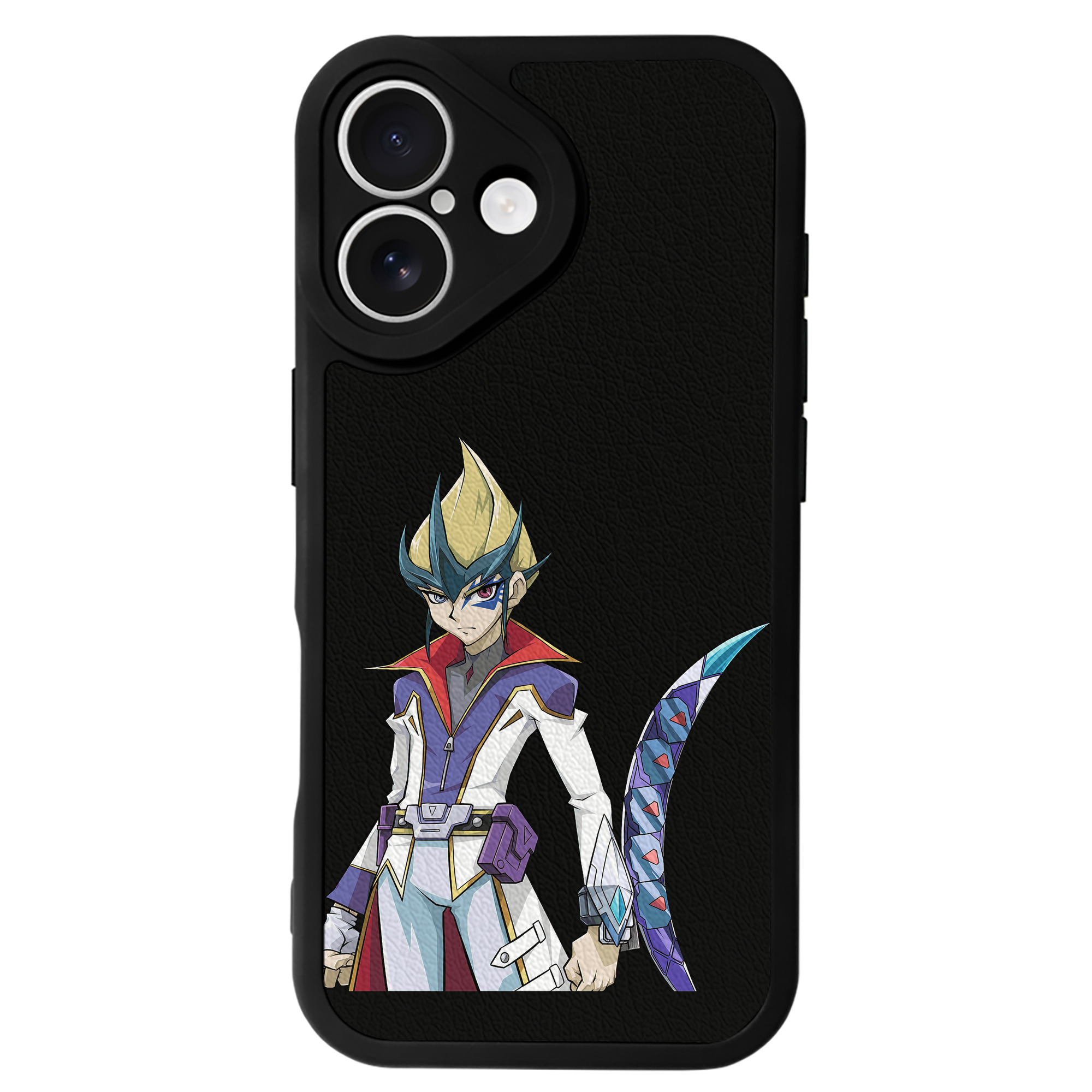 遊☆戯☆王 Yu-Gi-Oh! 【iPhone 16シリーズ対応】シリコンスマホケース（レザー調） 材質：シリコン
